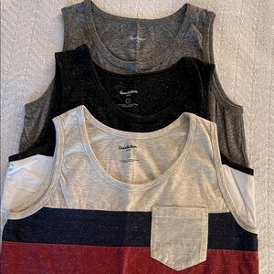 Goodfellow & Co Colorblock and Solid Tank Tops